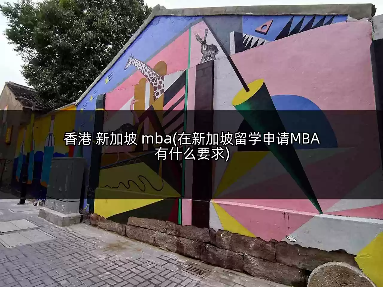 香港 新加坡 mba(在新加坡留学申请MBA有什么要求)